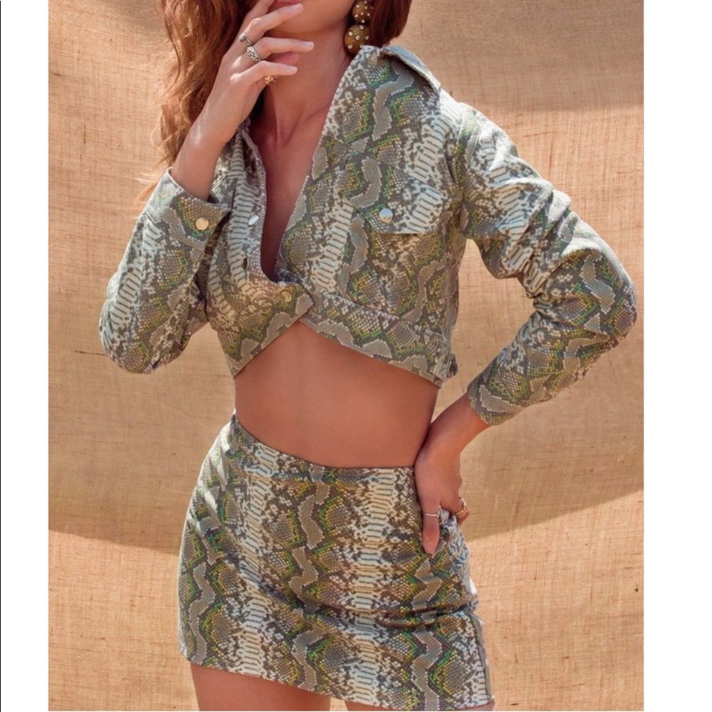 Miss Lola Snakeskin Set 🐍